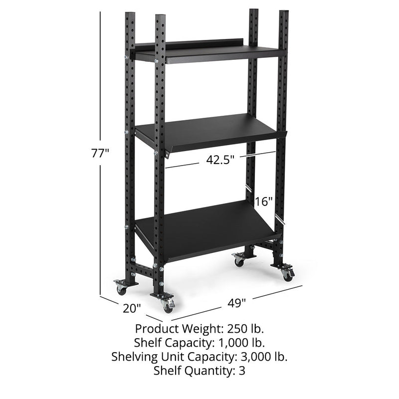 Elite Series Mass Storage System with Adjustable Shelves