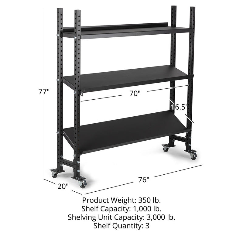 Elite Series Mass Storage System with Adjustable Shelves