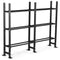 Elite Series Extension Unit Mass Storage System with Bumper & Medicine Ball Shelves | 3 Tier 73" / 42"