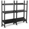 Elite Series Extension Unit Mass Storage System with Adjustable Shelves | 3 Tier 73" / 42"