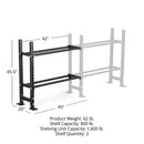 Elite Series Add-On Mass Storage System with Bumper & Medicine Ball Shelves