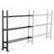 Elite Series Add-On Mass Storage System with Bumper & Medicine Ball Shelves | 3 Tier 73" / 70"