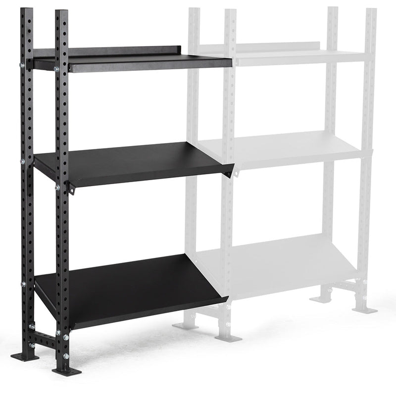 Elite Series Add-On Mass Storage System with Adjustable Shelves | 3 Tier 73" / 42"