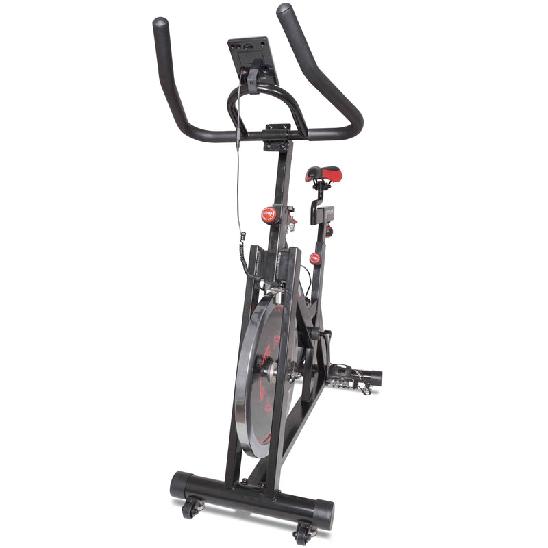 Scratch and Dent, Pro Indoor Cycling Exercise Bike w/ LCD Screen 40 lb Flywheel