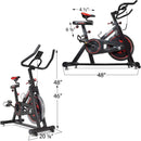 Scratch and Dent, Pro Indoor Cycling Exercise Bike w/ LCD Screen 40 lb Flywheel