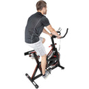 Scratch and Dent, Pro Indoor Cycling Exercise Bike w/ LCD Screen 40 lb Flywheel