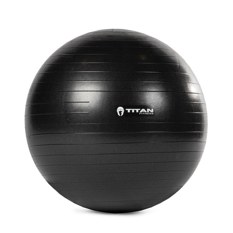 Scratch and Dent, 55cm Black Exercise Stability Ball