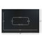 Universal Desk Top - 30" x 48" Black