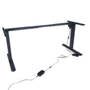 Single Motor Electric Adjustable Height A2 Sit-Stand Desk (Black)