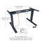 Scratch and Dent - Dual Motor Electric Adjustable Height A6 Sit-Stand Desk - FINAL SALE