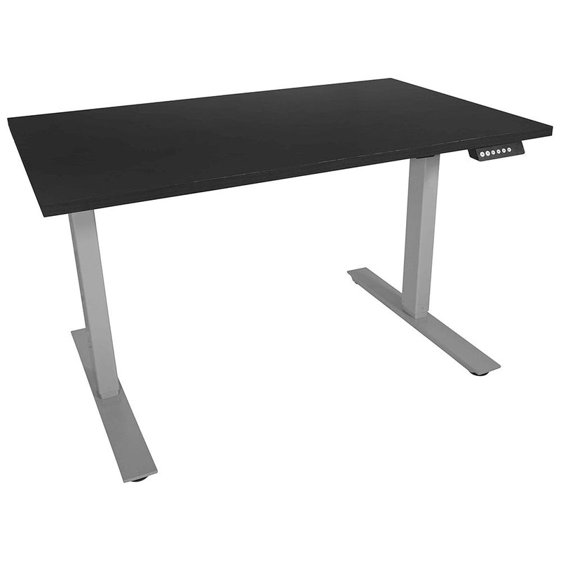 A2 Adjustable Sit to Stand Desk 30" x 48" Black Top