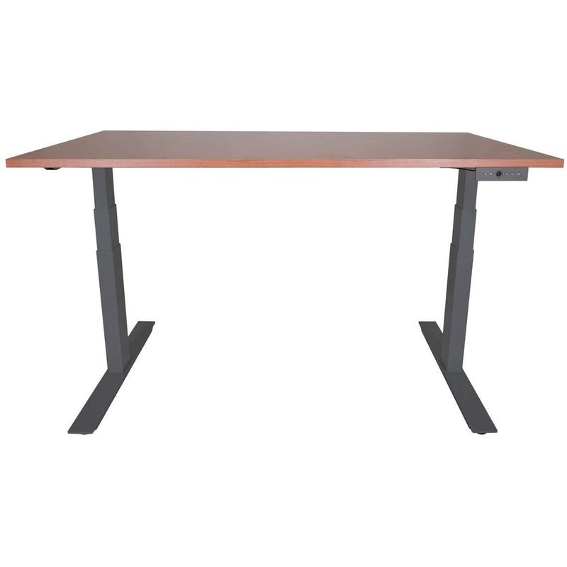 A6 Adjustable Sit To Stand Desk 24"- 50" w/ Wood 30" x 48" Top