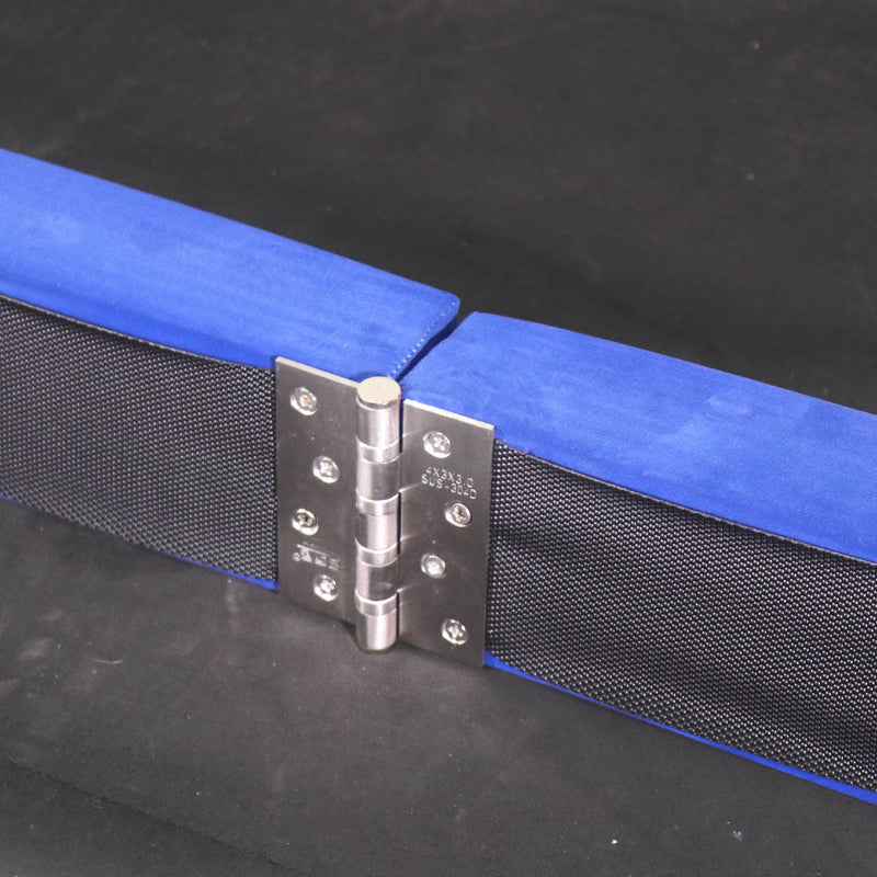 Scratch and Dent - Jr. Gymnastics Balance Beam | 8' Folding | Blue - FINAL SALE