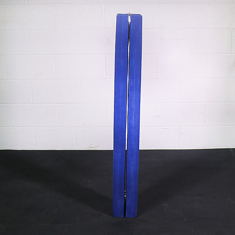 Scratch and Dent - Jr. Gymnastics Balance Beam | 8' Folding | Blue - FINAL SALE