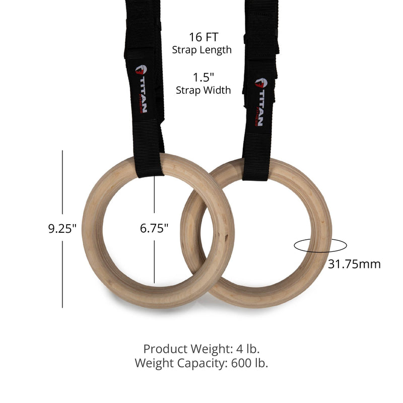 31.75mm Gymnastic Rings