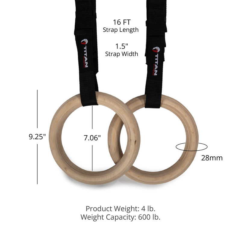 28mm Gymnastic Rings