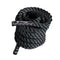 Black Poly Dacron Battle Ropes - Battle Rope Length: 30 FT - Battle Rope Thickness: 1.5" | 30 FT / 1.5"