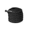 Scratch and Dent - 40' x 1.5" Battle Rope Black Poly Dacron - FINAL SALE