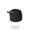 Scratch and Dent - 40' x 1.5" Battle Rope Black Poly Dacron - FINAL SALE