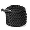 Black Poly Dacron Battle Ropes - Battle Rope Length: 40 FT - Battle Rope Thickness: 1.5" | 40 FT / 1.5"