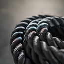 Scratch and Dent - 50' x 1.5" Battle Rope Black Poly Dacron - FINAL SALE