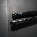 Scratch and Dent - 40' x 2" Battle Rope Black Poly Dacron - FINAL SALE