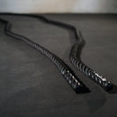 Scratch and Dent - 40' x 2" Battle Rope Black Poly Dacron - FINAL SALE