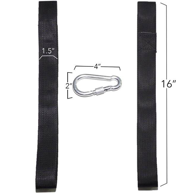 Scratch and Dent, 1.5" Anchor Strap Kit For Battle Ropes