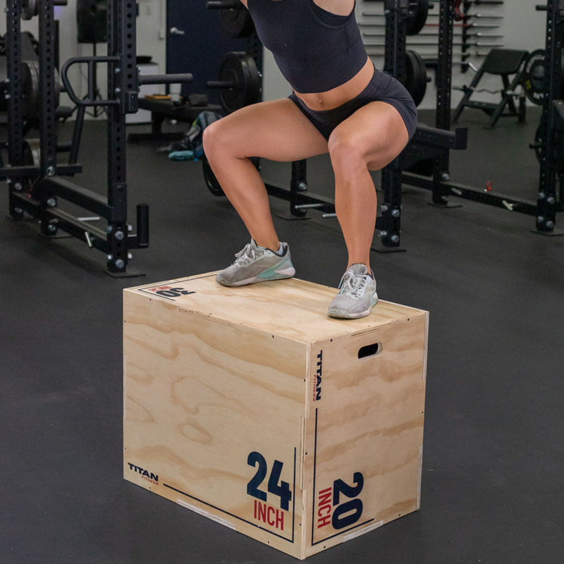 3-in-1 Wooden Plyo Box