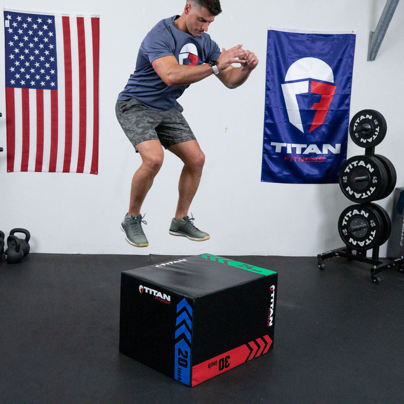 3-In-1 Heavy Foam Plyometric Box