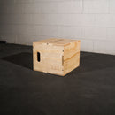 Scratch and Dent - 3-in-1 Wooden Plyometric Box - 12" 14" 16" - FINAL SALE