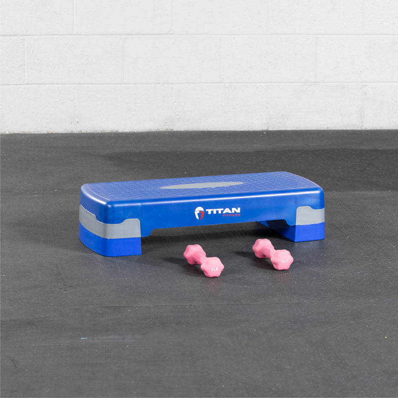 Scratch and Dent - 4" - 6" Aerobic Step w/ Risers 26" Exercise Stepper - FINAL SALE