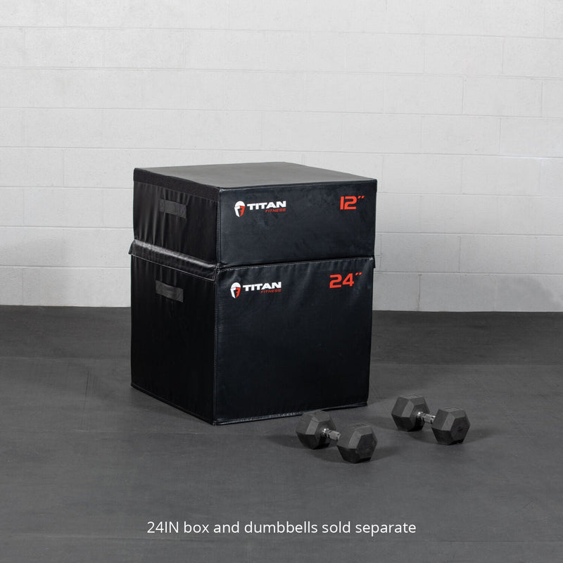 Scratch and Dent, 12-in Soft Foam Plyometric Box