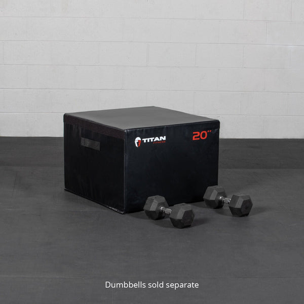 Scratch and Dent, 20" Soft Foam Plyometric Box