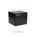 Scratch and Dent - 24" Portable Foam Plyometric Box - FINAL SALE