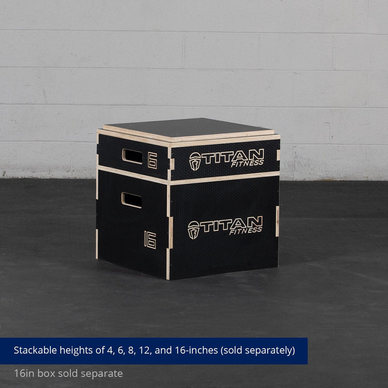 Scratch and Dent - 6-in Stackable Wooden Plyometric Box - FINAL SALE