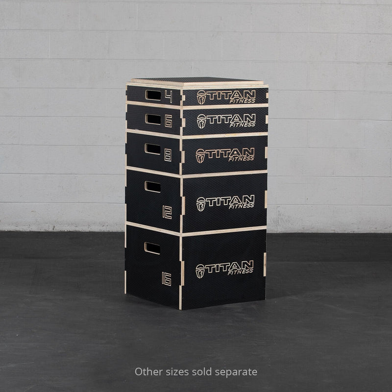 Scratch and Dent - 6-in Stackable Wooden Plyometric Box - FINAL SALE