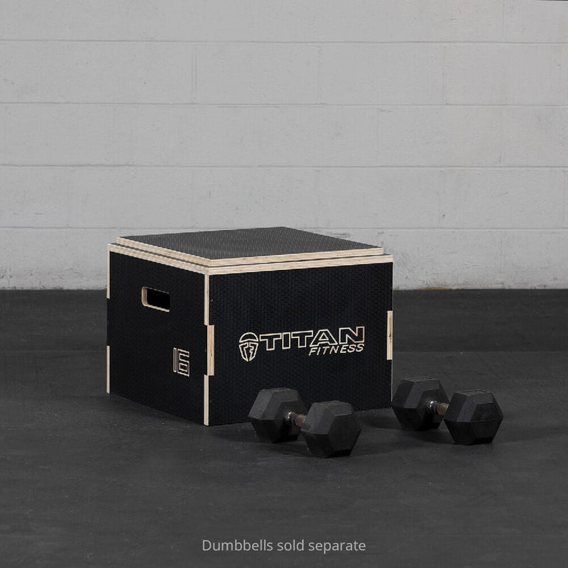 Stackable Wooden Plyometric Boxes