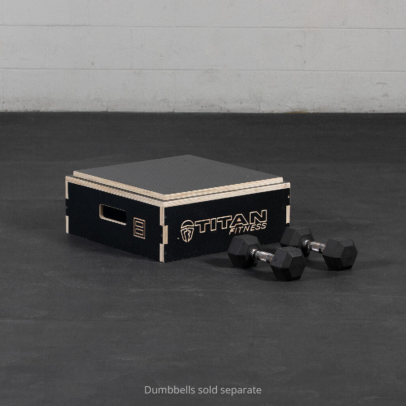 8" Stackable Wooden Plyo Box