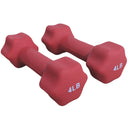 Scratch and Dent, Neoprene Light Weight Dumbbell Set - 1, 2, 3 , 4 LB