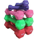 Scratch and Dent, Neoprene Light Weight Dumbbell Set - 1, 2, 3 , 4 LB