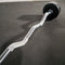 Scratch and Dent, Rubber Fixed Barbell | EZ Curl | 110 LB