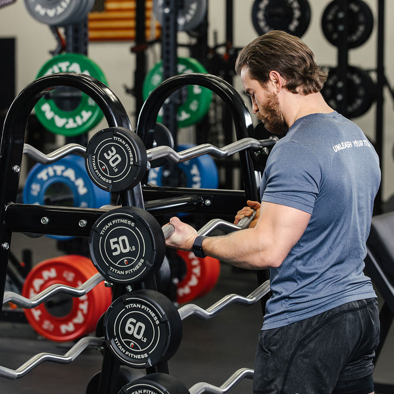 Fixed Barbell Rack