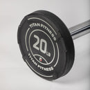 20 LB Straight Fixed Urethane Barbell