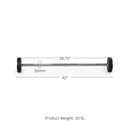 30 LB Straight Fixed Urethane Barbell