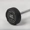 40 LB Straight Fixed Urethane Barbell