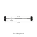 50 LB Straight Fixed Urethane Barbell