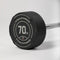 70 LB Straight Fixed Urethane Barbell