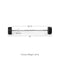 80 LB Straight Fixed Urethane Barbell