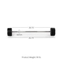 90 LB Straight Fixed Urethane Barbell